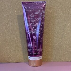 Victoria's Secret Coconut Sol Shimmer Lotion - Purple and Gold